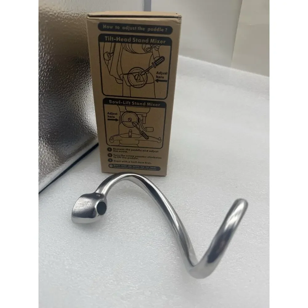 Stainless Steel Paddle Attachment SH6G for KitchenAid 6QT Glass Bowl-Lift Stand